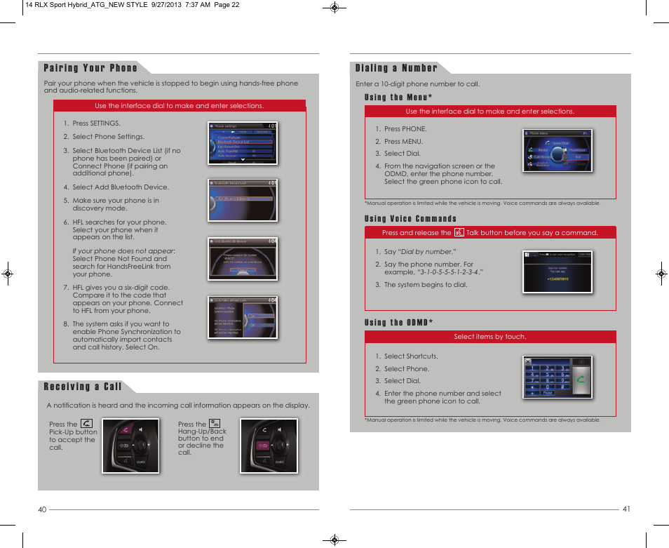 Acura 2014 RLX Hybrid - Advanced Technology Guide User Manual | Page 22 / 29