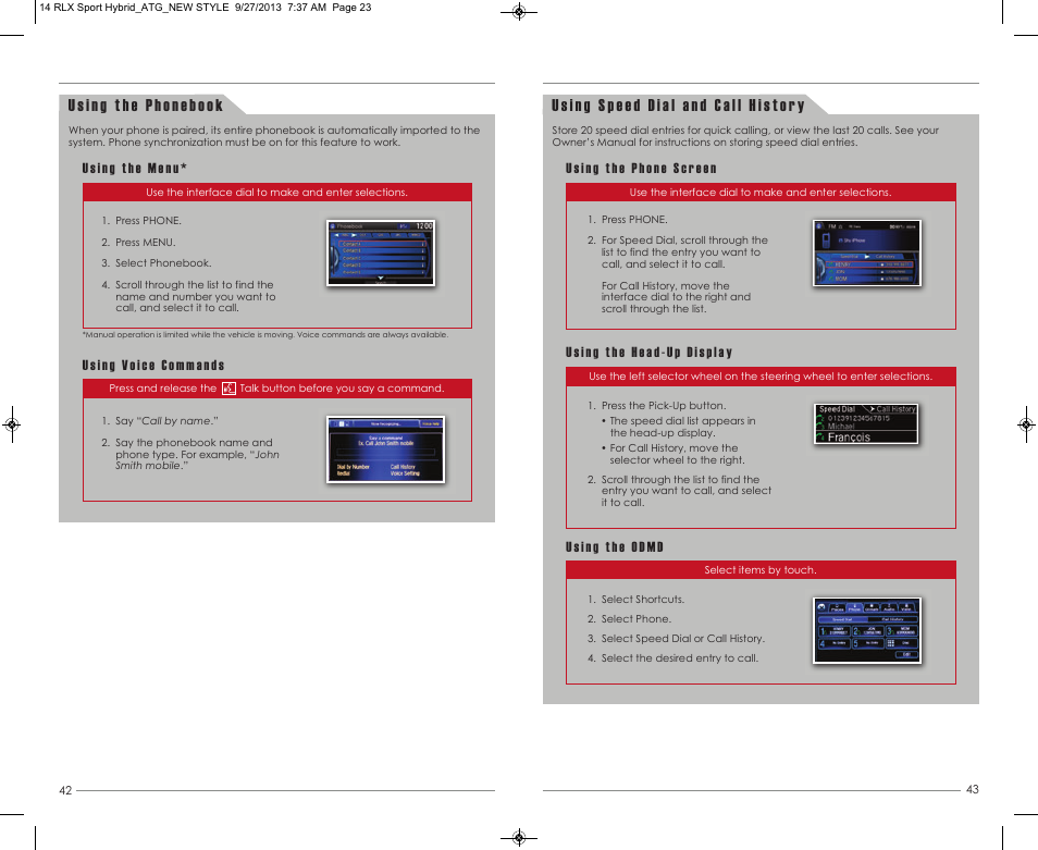 Acura 2014 RLX Hybrid - Advanced Technology Guide User Manual | Page 23 / 29
