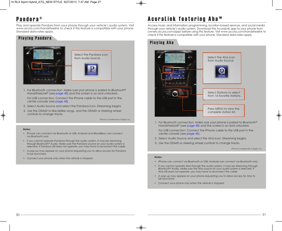 Acura 2014 RLX Hybrid - Advanced Technology Guide User Manual | Page 27 / 29