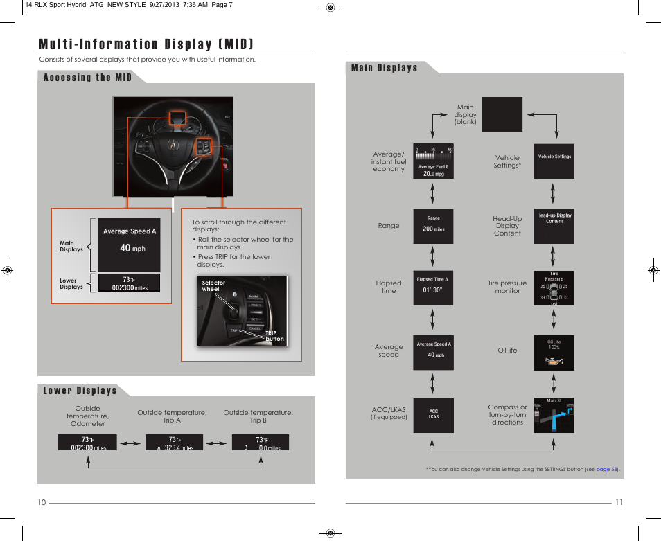 P. 10 | Acura 2014 RLX Hybrid - Advanced Technology Guide User Manual | Page 7 / 29