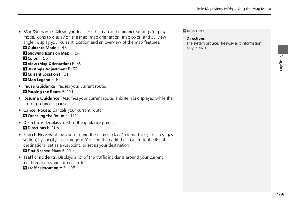 Acura 2014 RLX Hybrid - Navigation Manual User Manual | Page 106 / 156