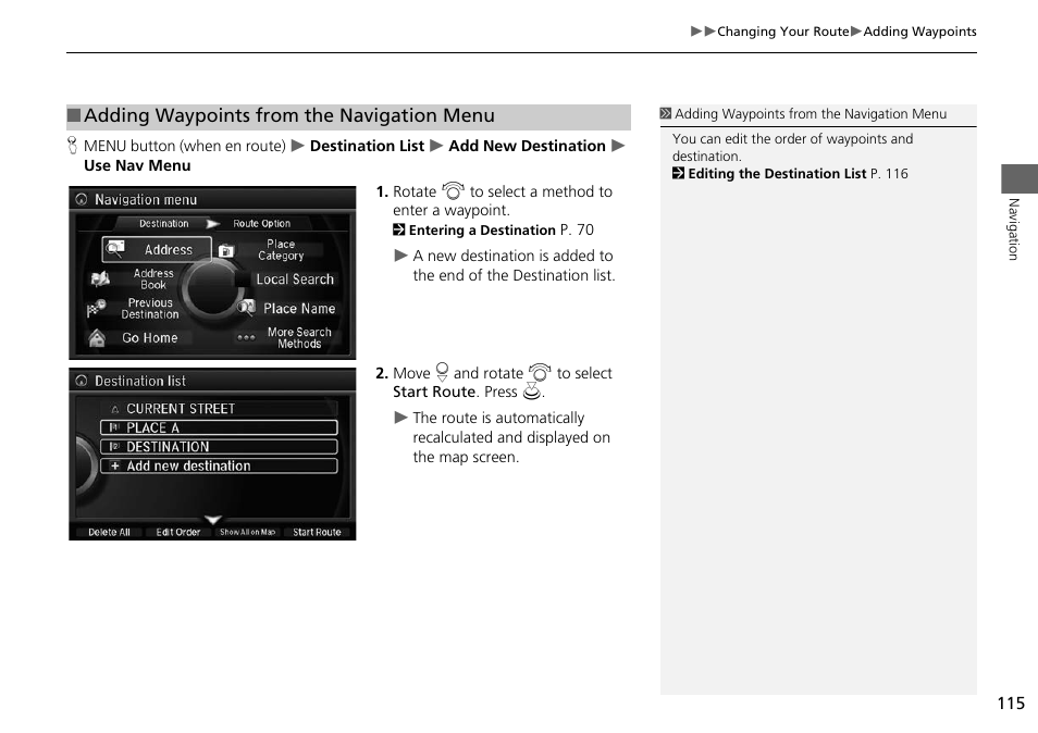 Acura 2014 RLX Hybrid - Navigation Manual User Manual | Page 116 / 156