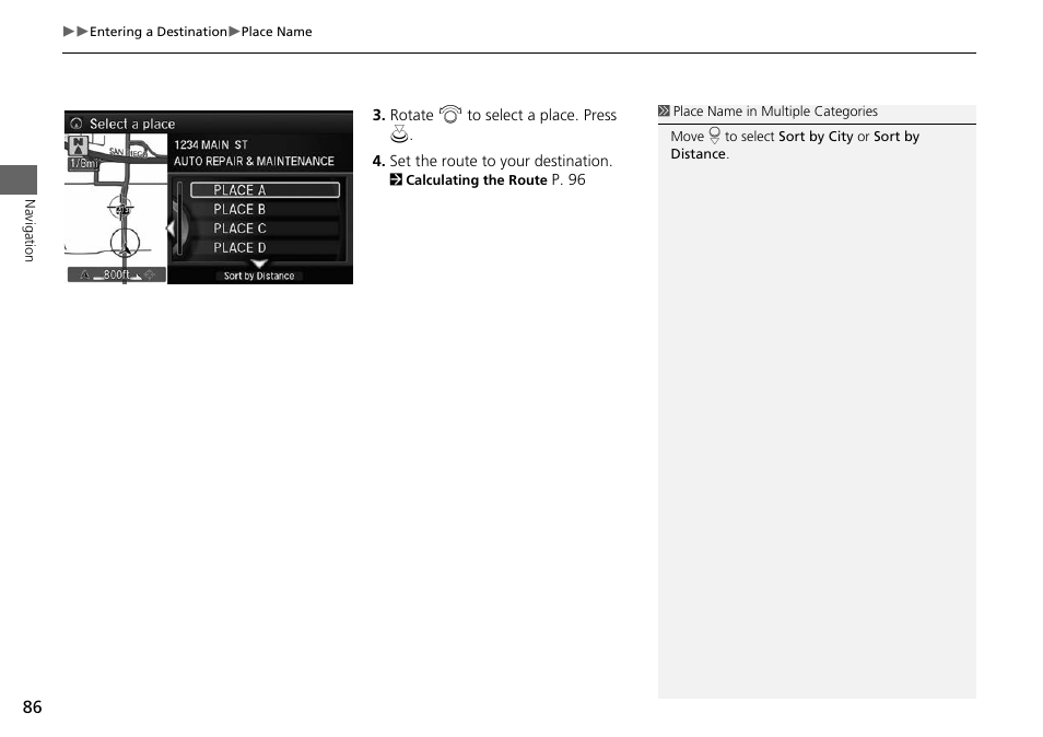 Acura 2014 RLX Hybrid - Navigation Manual User Manual | Page 87 / 156