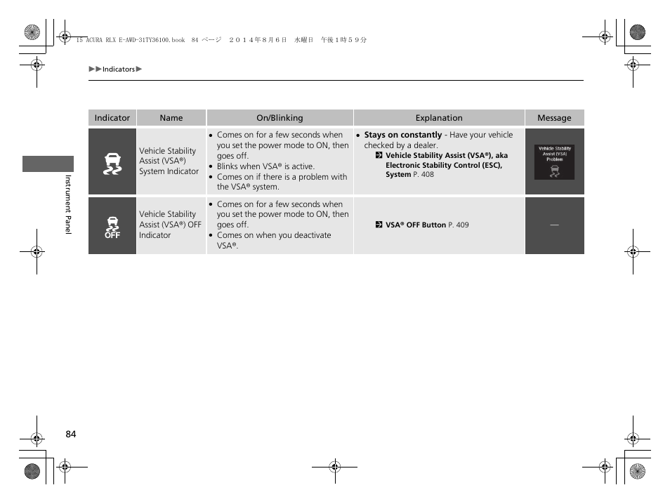 Acura 2014 RLX Hybrid - Owner's Manual User Manual | Page 85 / 565