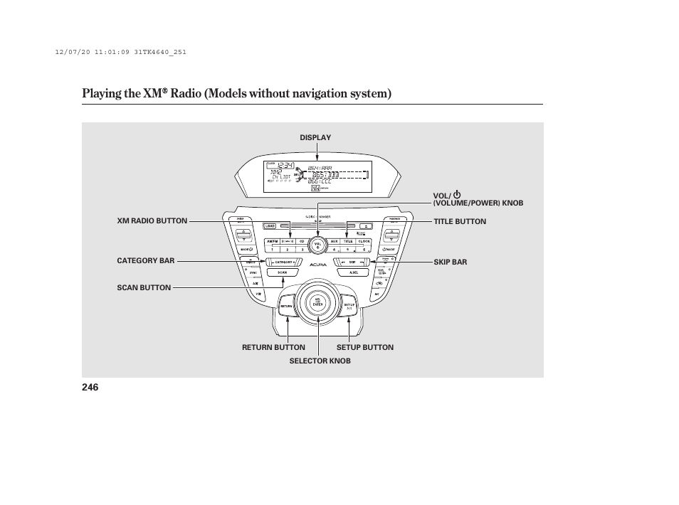 Acura 2014 TL - Owner's Manual User Manual | Page 252 / 653