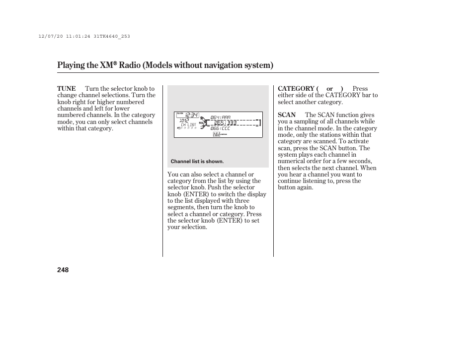 Acura 2014 TL - Owner's Manual User Manual | Page 254 / 653