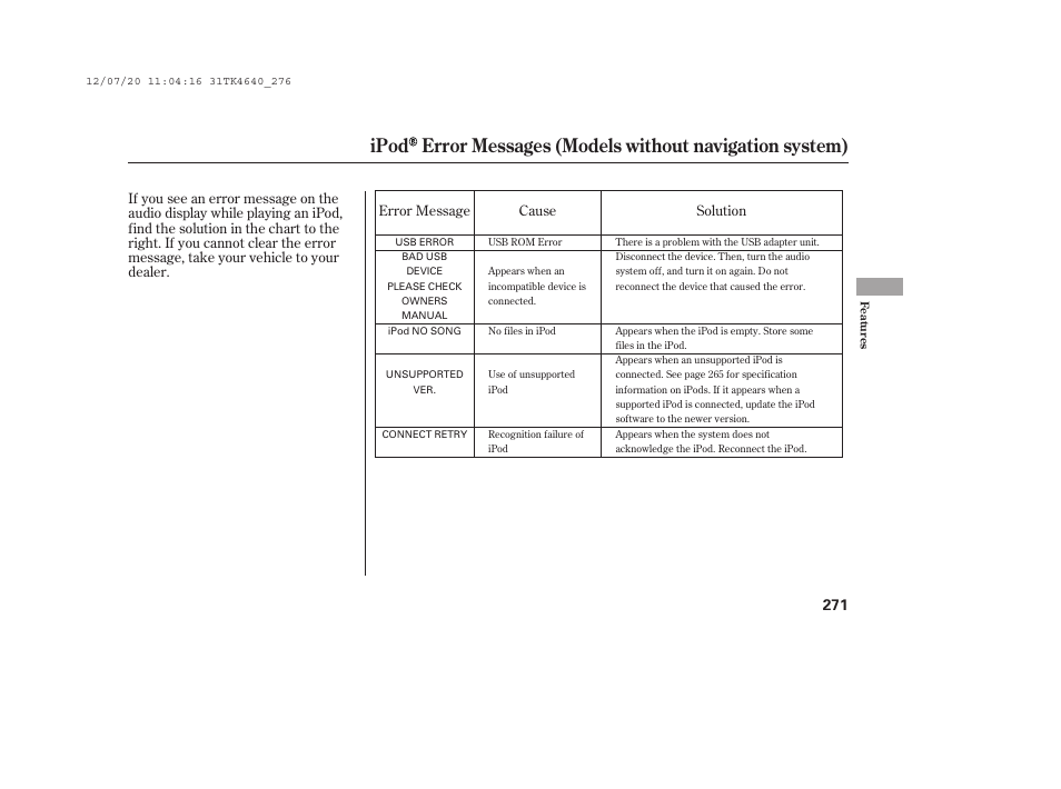 Acura 2014 TL - Owner's Manual User Manual | Page 277 / 653