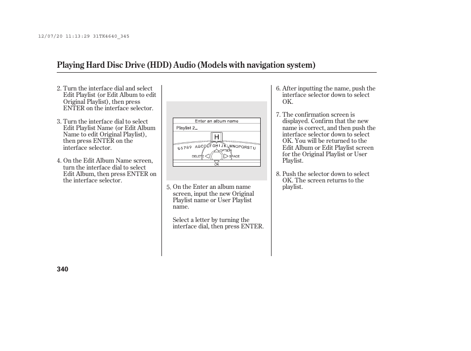 Acura 2014 TL - Owner's Manual User Manual | Page 346 / 653