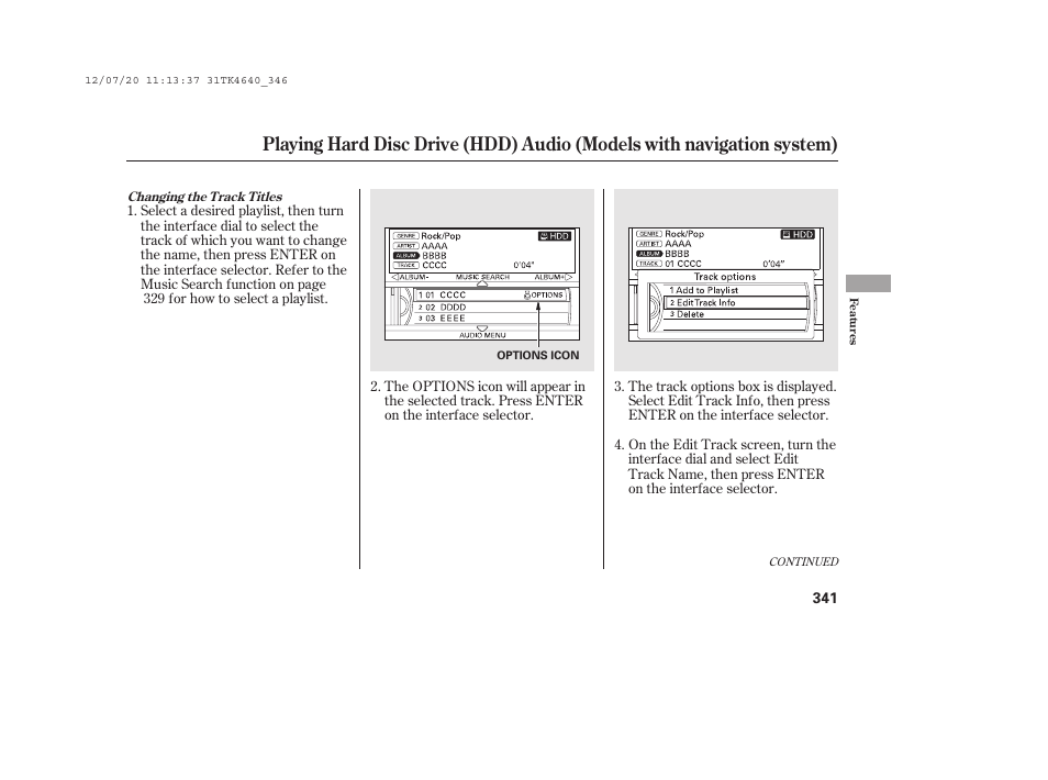 Acura 2014 TL - Owner's Manual User Manual | Page 347 / 653