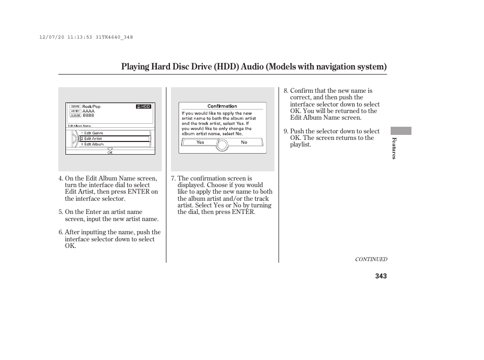 Acura 2014 TL - Owner's Manual User Manual | Page 349 / 653