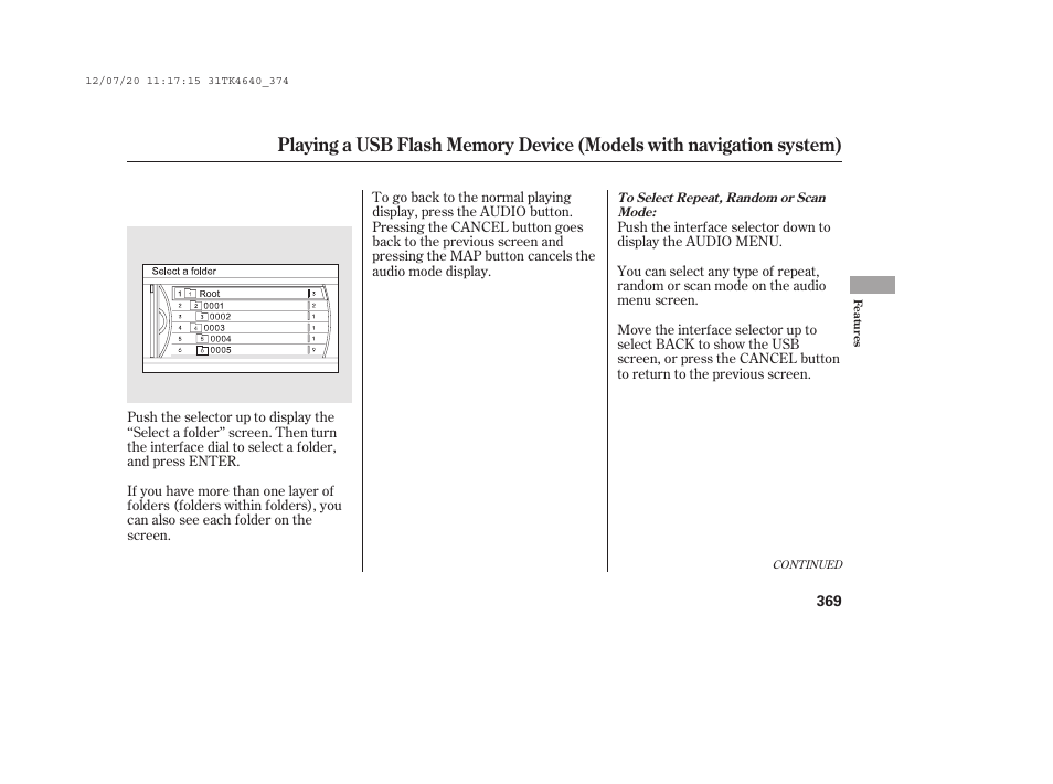 Acura 2014 TL - Owner's Manual User Manual | Page 375 / 653