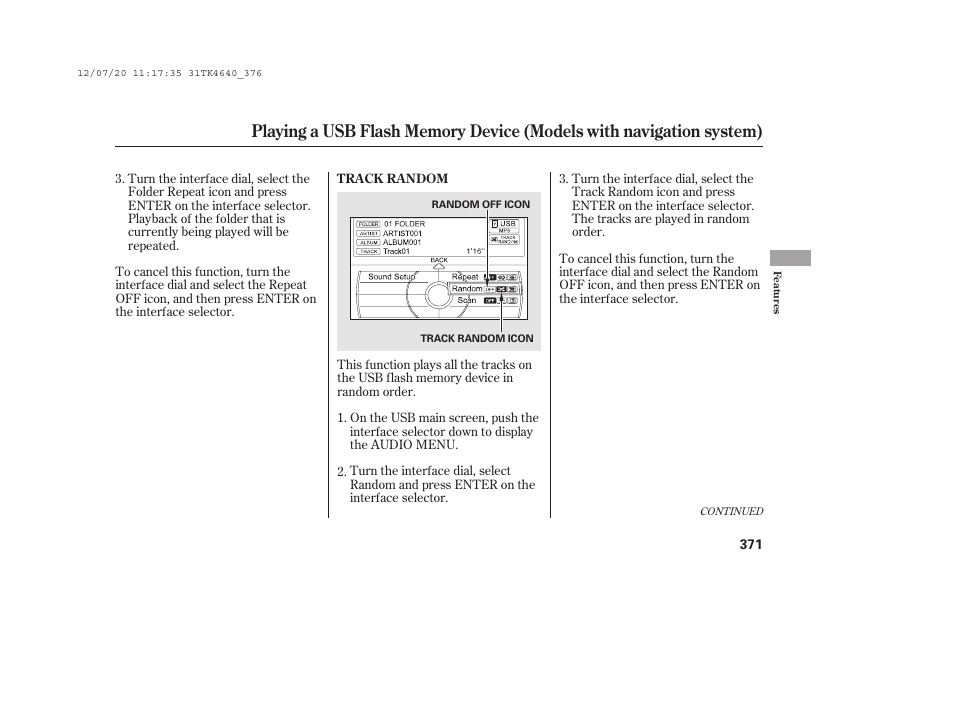 Acura 2014 TL - Owner's Manual User Manual | Page 377 / 653