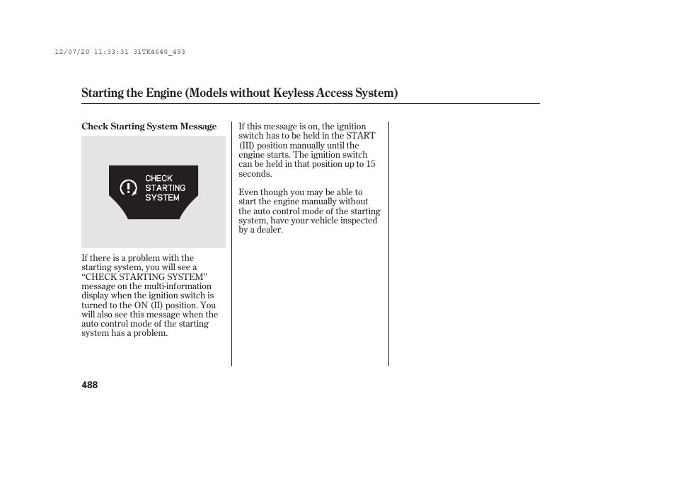 Acura 2014 TL - Owner's Manual User Manual | Page 494 / 653