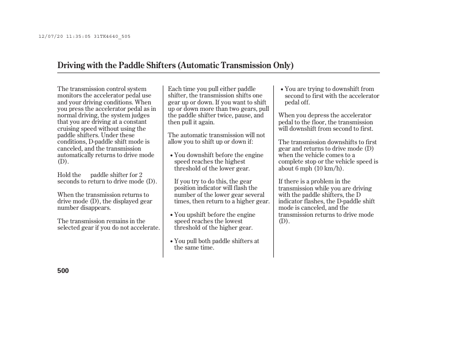 Acura 2014 TL - Owner's Manual User Manual | Page 506 / 653