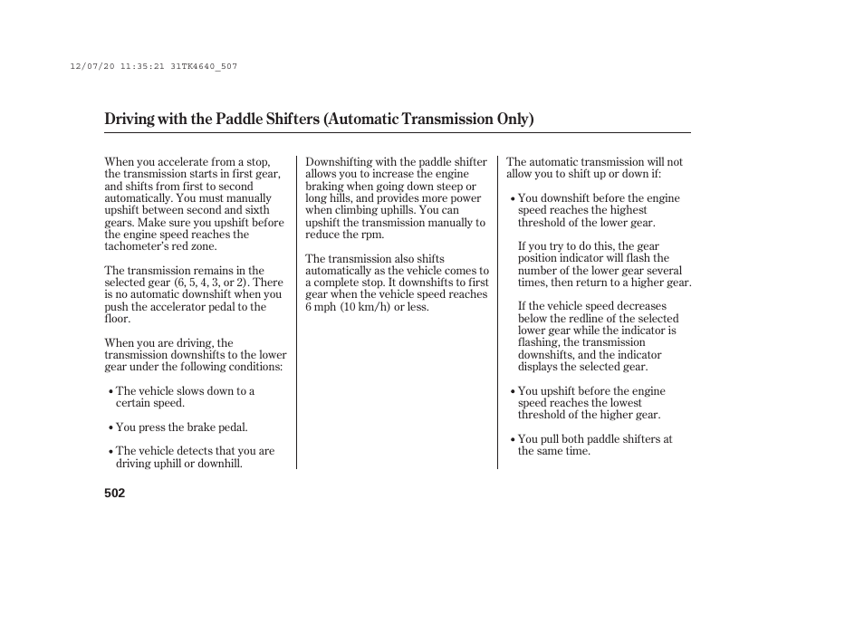 Acura 2014 TL - Owner's Manual User Manual | Page 508 / 653