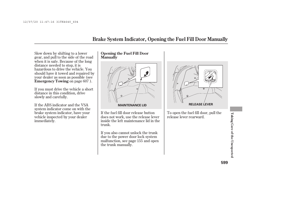 Acura 2014 TL - Owner's Manual User Manual | Page 605 / 653