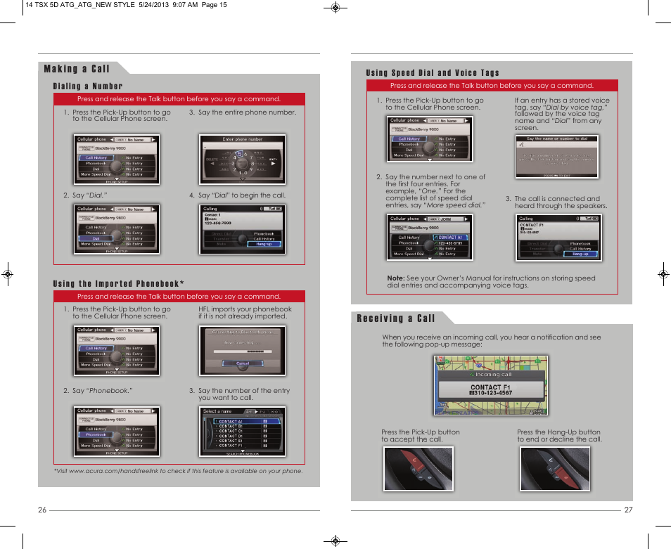 Acura 2014 TSX Sport Wagon - Advanced Technology Guide User Manual | Page 15 / 19