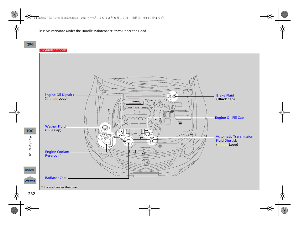 Acura 2014 TSX - Owner's Manual User Manual | Page 233 / 329
