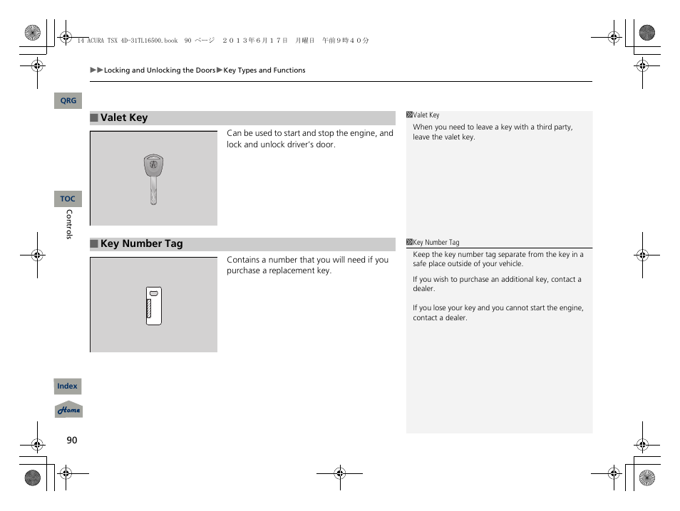 Acura 2014 TSX - Owner's Manual User Manual | Page 91 / 329