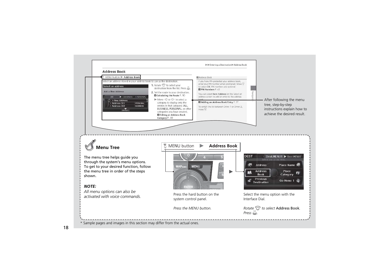 Acura 2014 TSX - Navigation Manual User Manual | Page 20 / 253