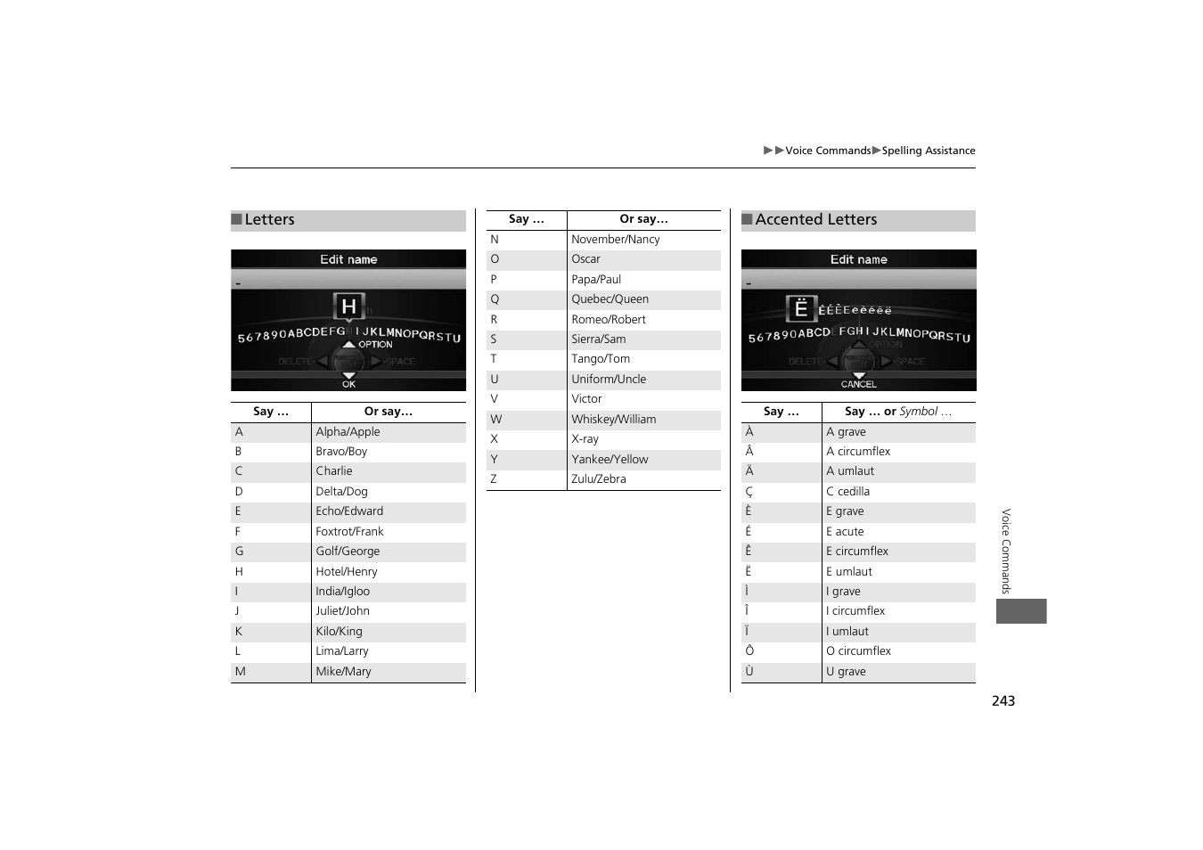 Acura 2014 TSX - Navigation Manual User Manual | Page 245 / 253