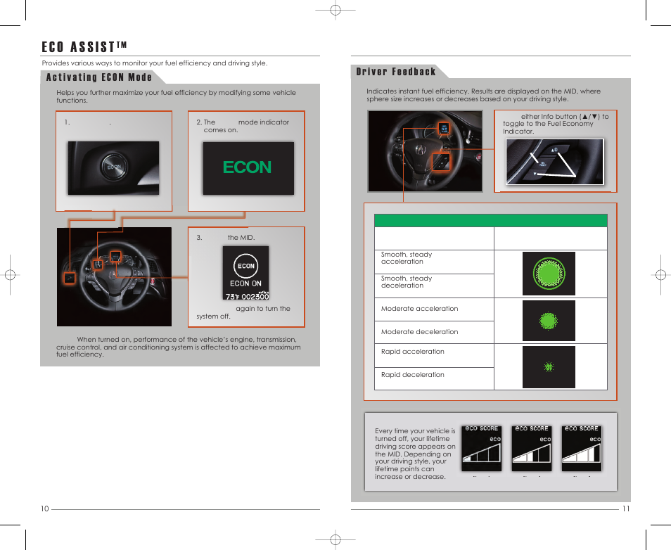 P. 1 0 | Acura 2013 ILX Hybrid - Advanced Technology Guide (Base) User Manual | Page 7 / 15