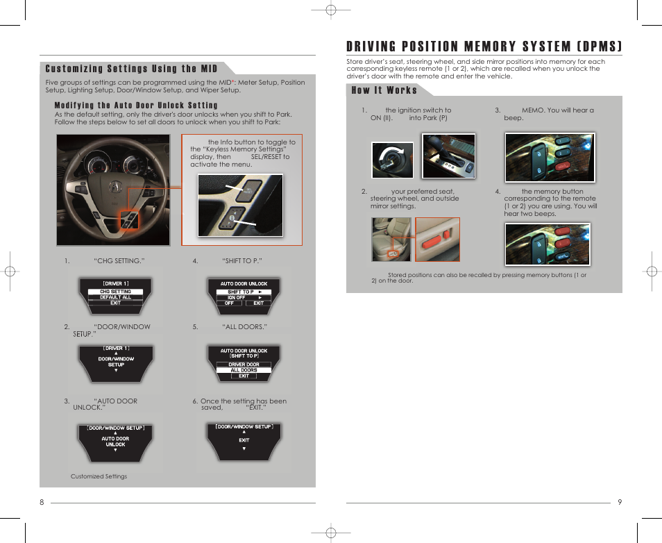 Acura 2013 MDX - Advanced Technology Guide (Base) User Manual | Page 6 / 10