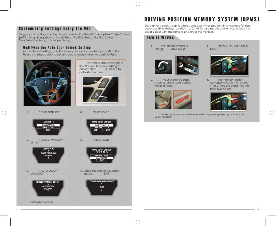 Acura 2013 MDX - Advanced Technology Guide (Tech) User Manual | Page 6 / 20