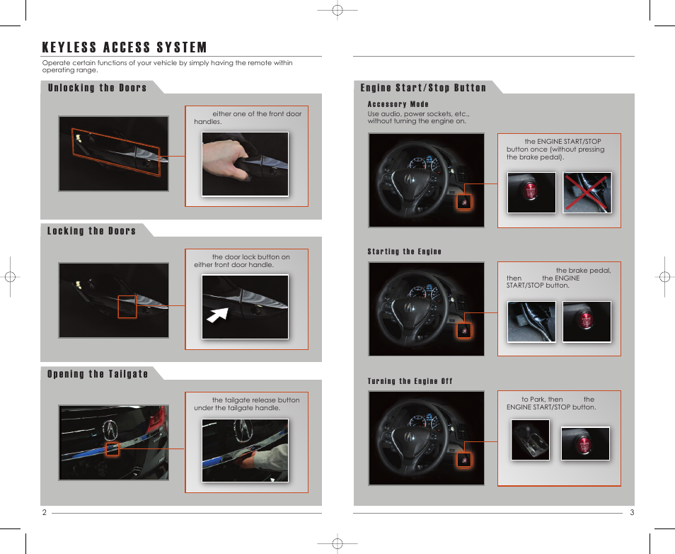 Acura 2013 RDX - Advanced Technology Guide (Base) User Manual | Page 3 / 15