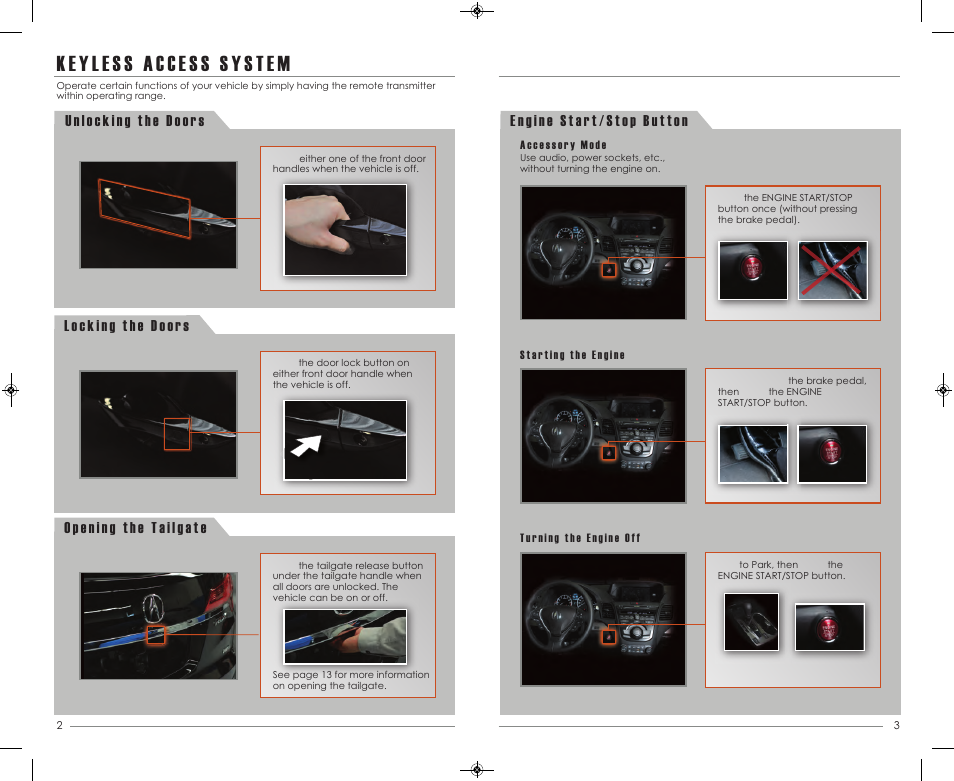 Acura 2013 RDX - Advanced Technology Guide (Tech) User Manual | Page 3 / 21