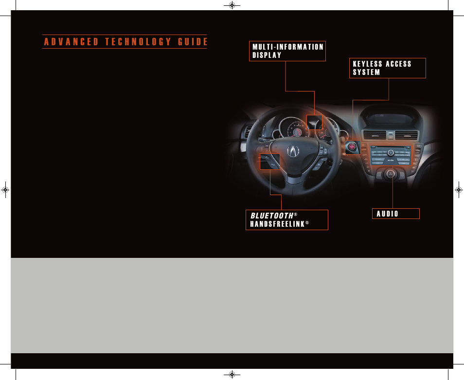 Acura 2013 TL - Technology Reference Guide (SE) User Manual | Page 2 / 11