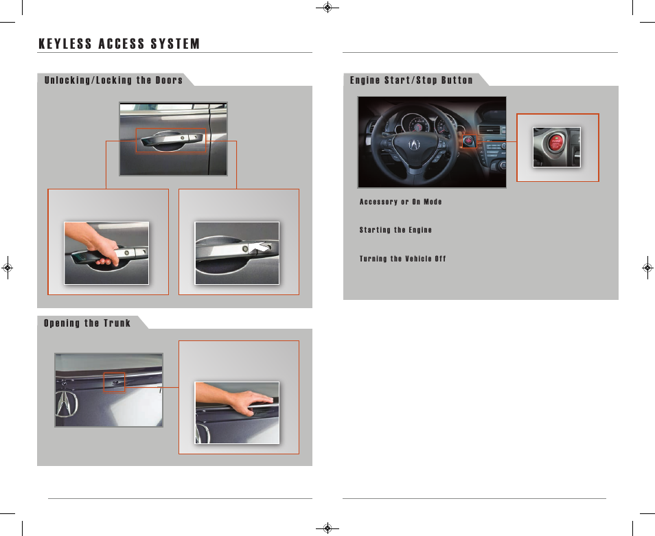 P. 2 | Acura 2013 TL - Technology Reference Guide (SE) User Manual | Page 3 / 11