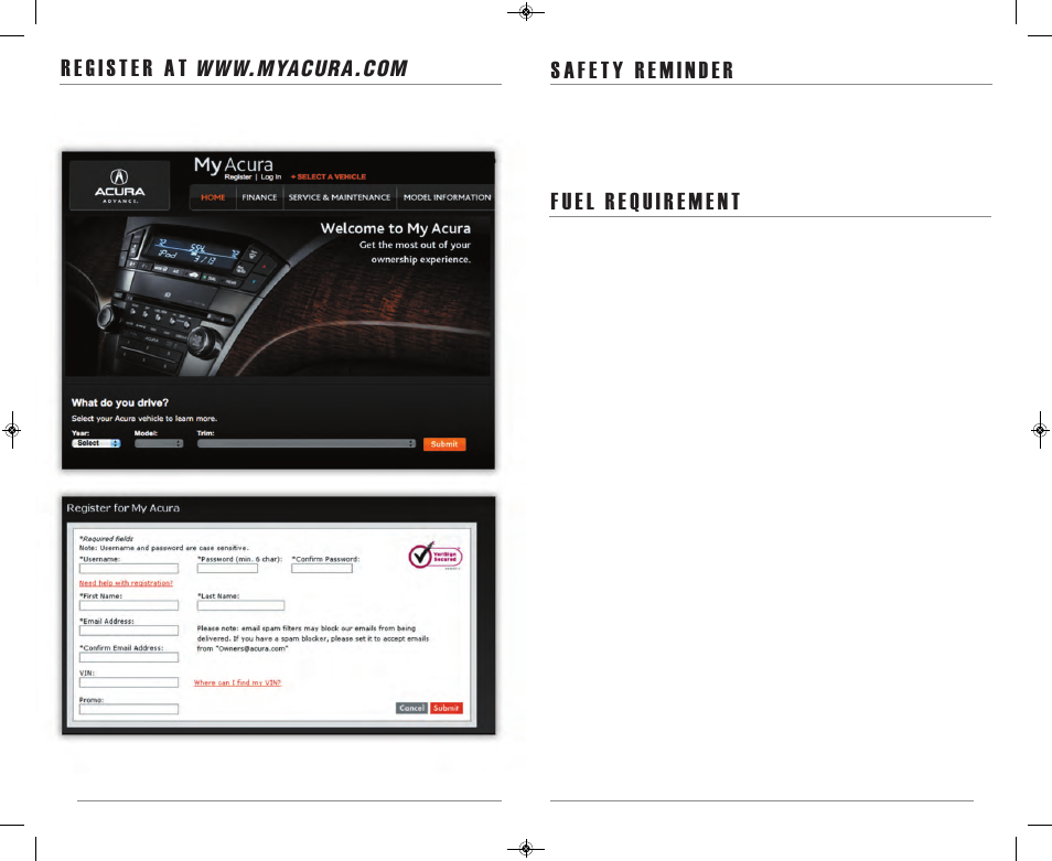 Acura 2013 TL - Technology Reference Guide (Base) User Manual | Page 10 / 10