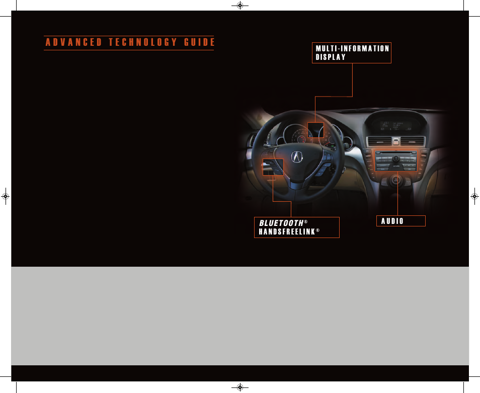 Acura 2013 TL - Technology Reference Guide (Base) User Manual | Page 2 / 10