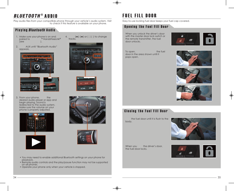 Au di o | Acura 2013 TSX Sport Wagon - Advanced Technology Guide User Manual | Page 19 / 20
