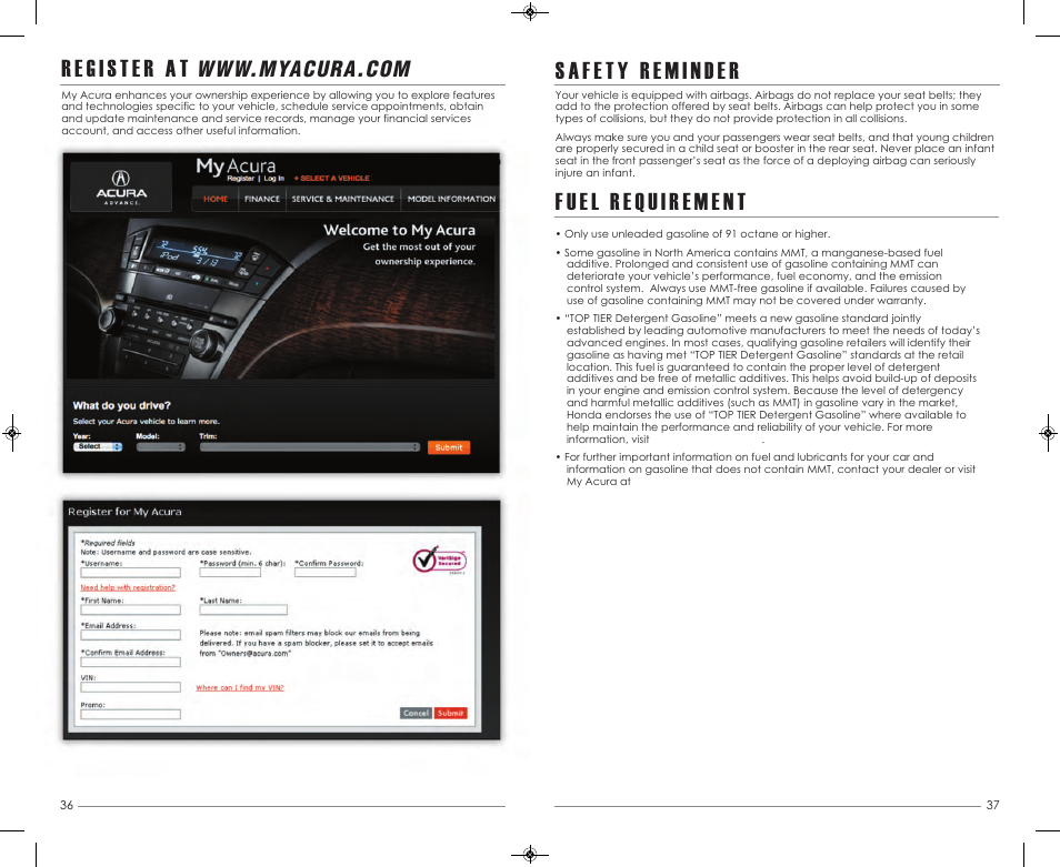 Acura 2013 ZDX - Advanced Technology Guide User Manual | Page 20 / 20