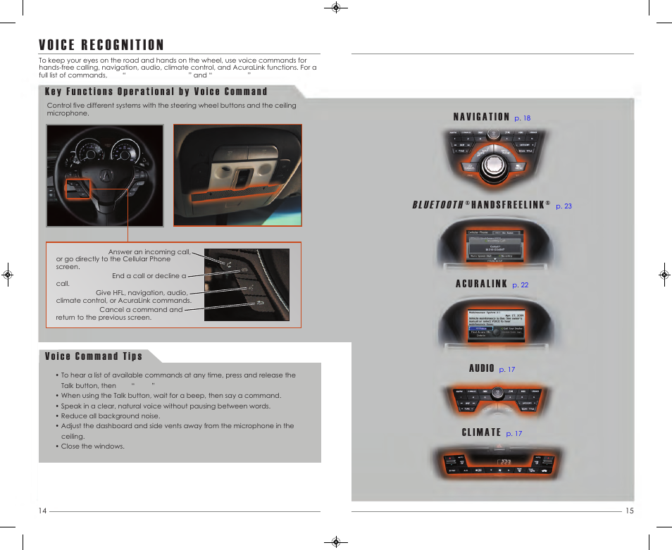 Audio | Acura 2013 ZDX - Advanced Technology Guide User Manual | Page 9 / 20