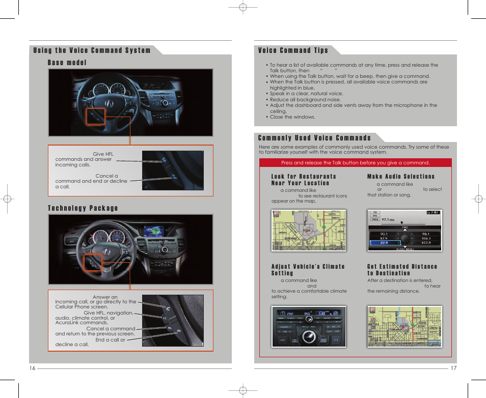 Acura 2012 TSX Sport Wagon - Advanced Technology Guide User Manual | Page 10 / 20