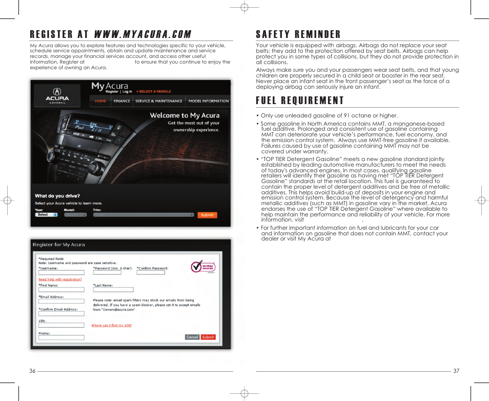 Acura 2012 TSX Sport Wagon - Advanced Technology Guide User Manual | Page 20 / 20