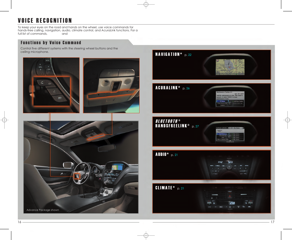Audio | Acura 2011 ZDX - Advanced Technology Guide User Manual | Page 10 / 23