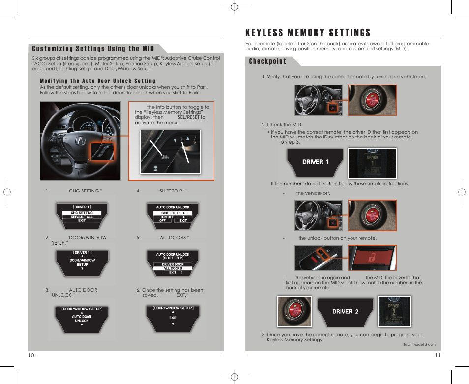 Acura 2011 ZDX - Advanced Technology Guide User Manual | Page 7 / 23