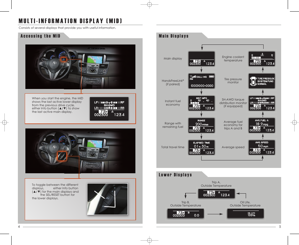 Acura 2011 RDX - Advanced Technology Guide User Manual | Page 4 / 16