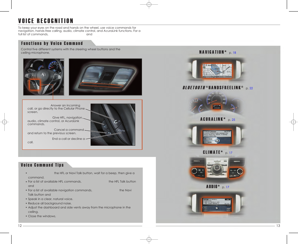 Audio | Acura 2011 RDX - Advanced Technology Guide User Manual | Page 8 / 16