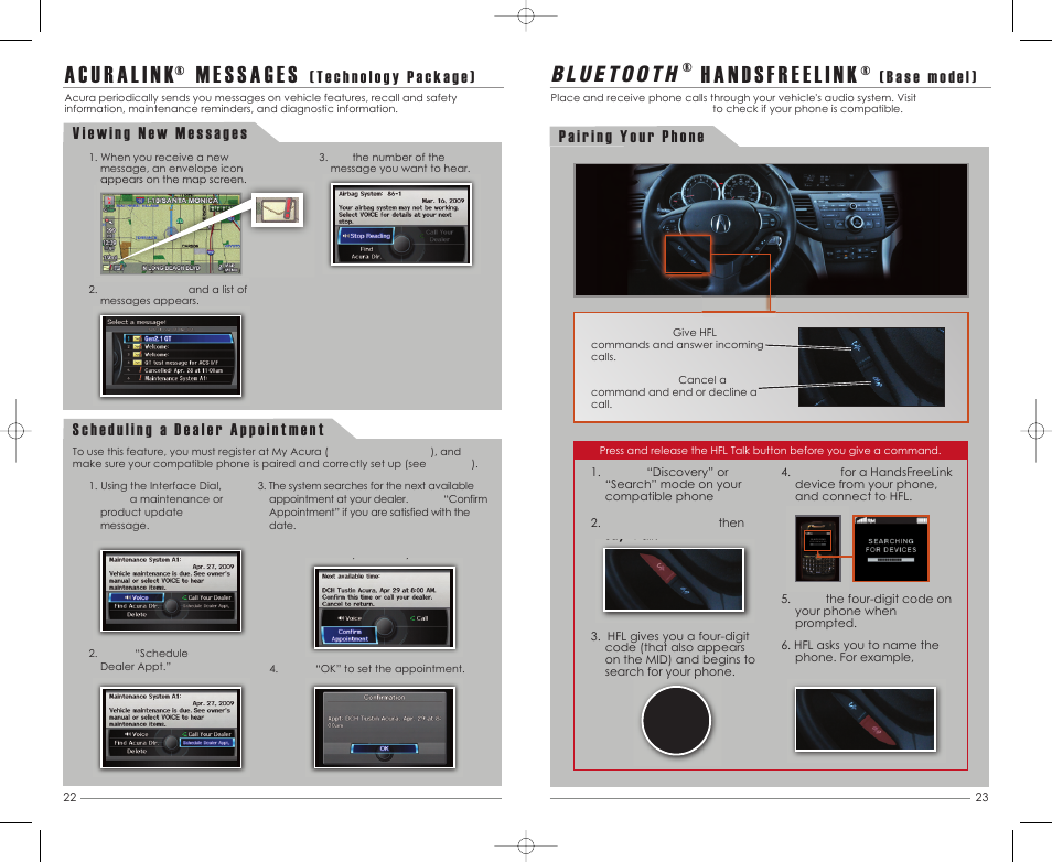 H ands fr e e link | Acura 2011 TSX - Advanced Technology Guide User Manual | Page 13 / 19