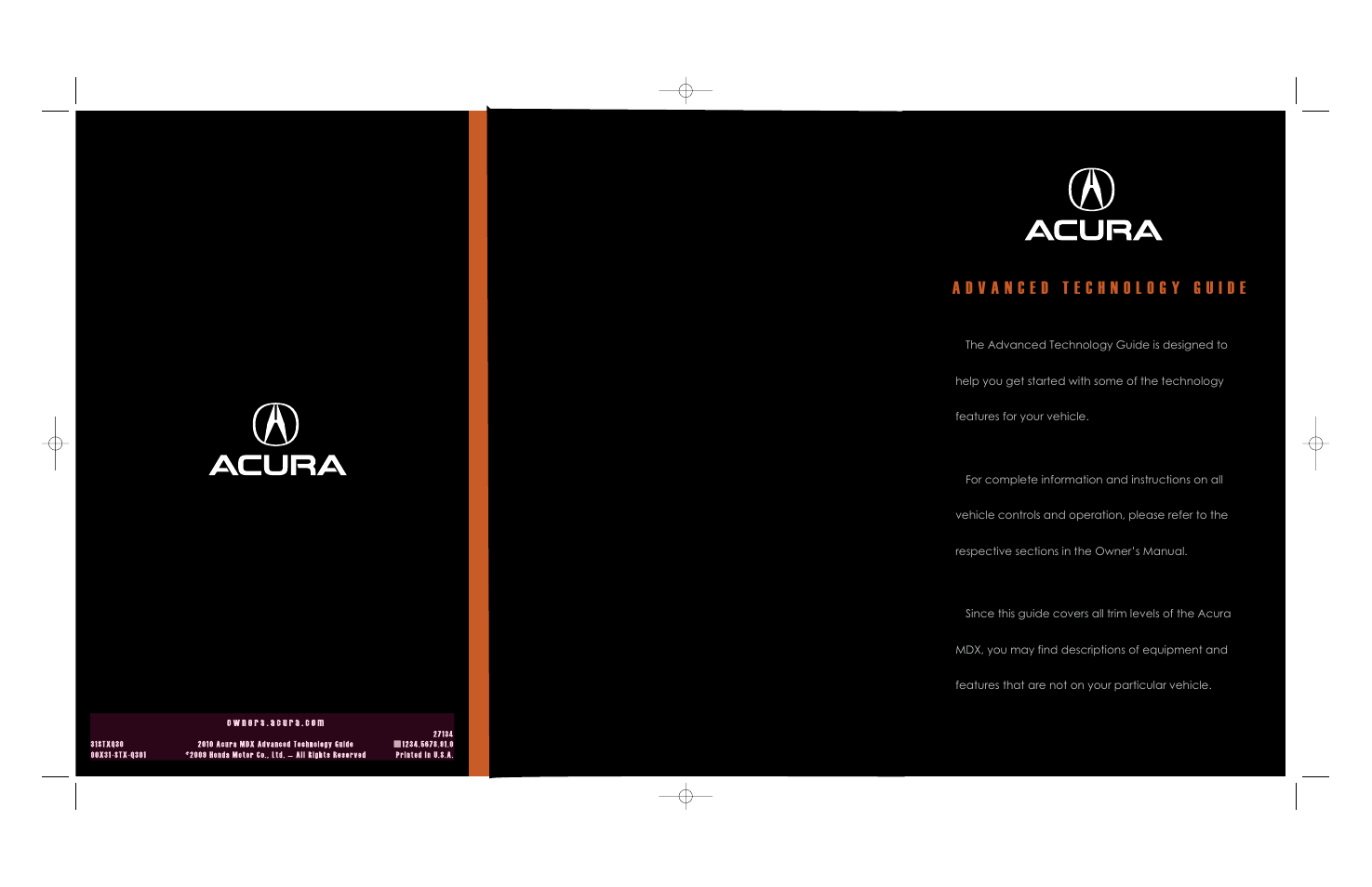 Acura 2010 MDX - Advanced Technology Guide User Manual | Page 22 / 22