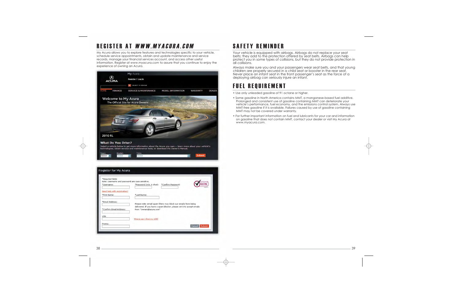 Acura 2010 ZDX - Advanced Technology Guide User Manual | Page 21 / 21