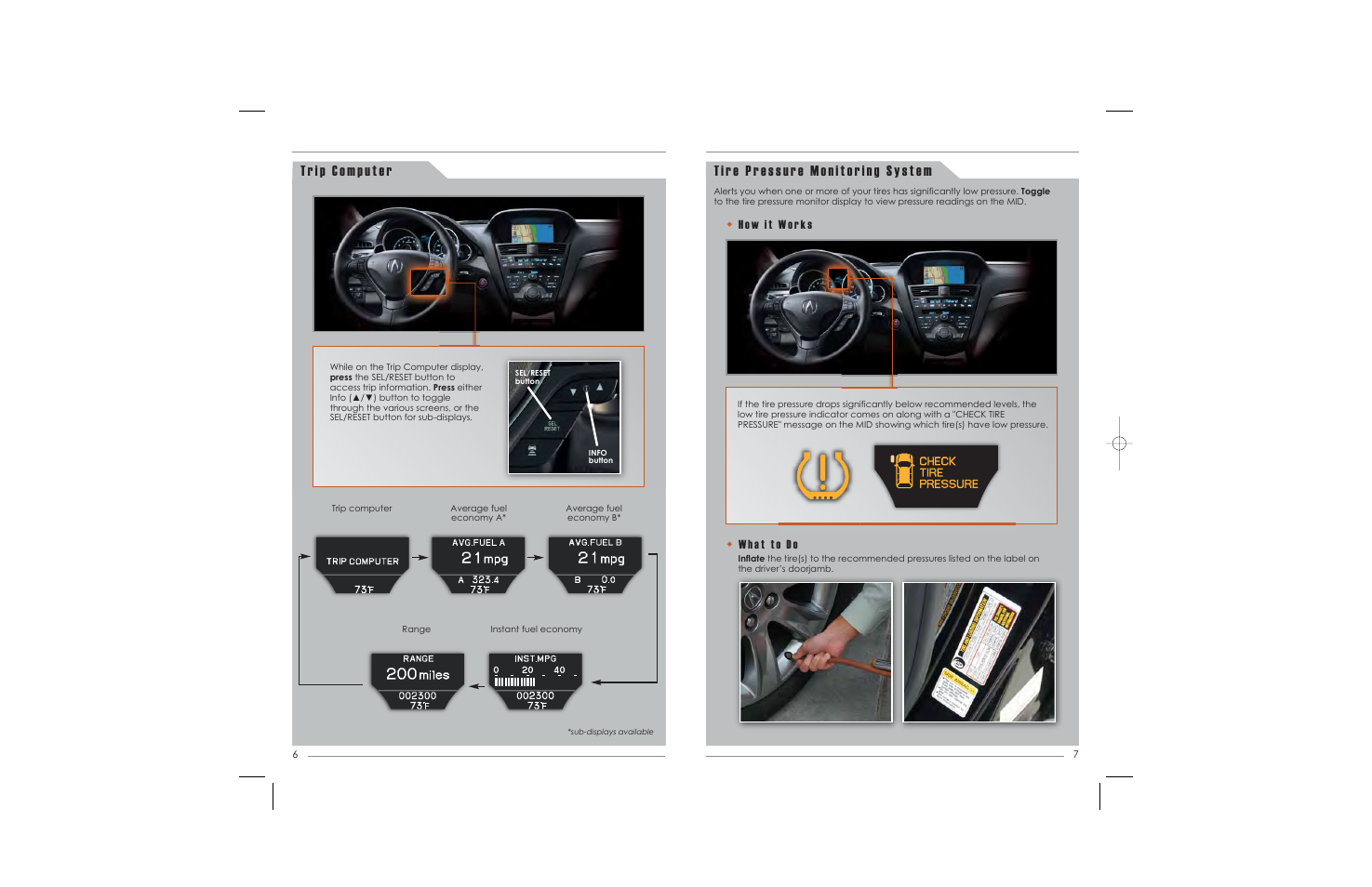 Acura 2010 ZDX - Advanced Technology Guide User Manual | Page 5 / 21