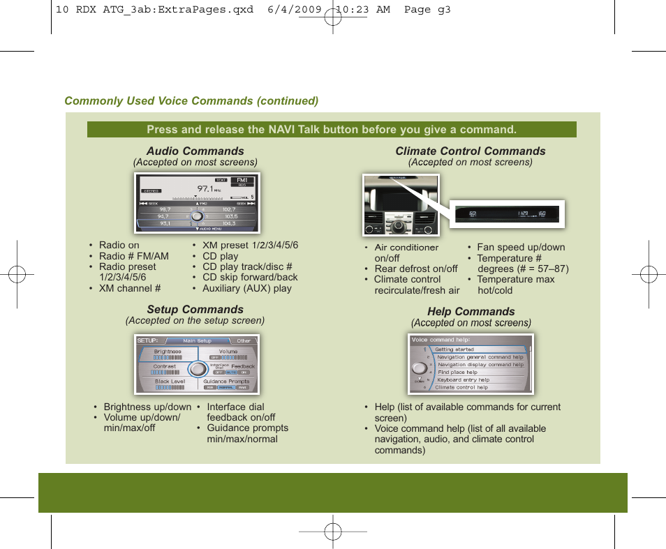 2010 rdx | Acura 2010 RDX - Advanced Technology Guide User Manual | Page 13 / 22