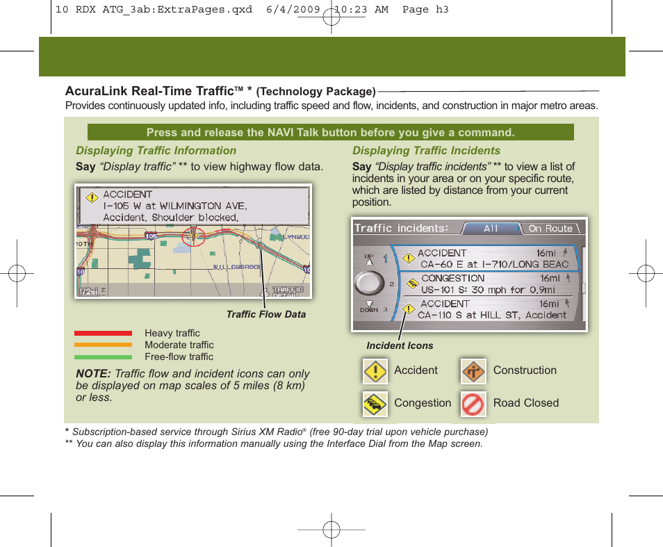 2010 rdx | Acura 2010 RDX - Advanced Technology Guide User Manual | Page 14 / 22