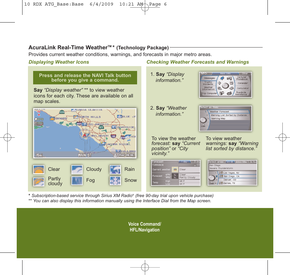 2010 rdx | Acura 2010 RDX - Advanced Technology Guide User Manual | Page 15 / 22